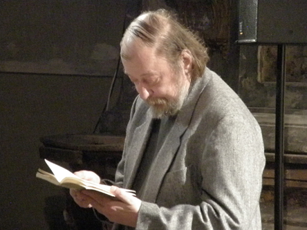 Valdemaras Kukulas Šv. Kotrynos bažnyčioje, Poetinio Druskininkų rudens svečių ir laureatų vakare, spalio 4 d. BJ nuotrauka