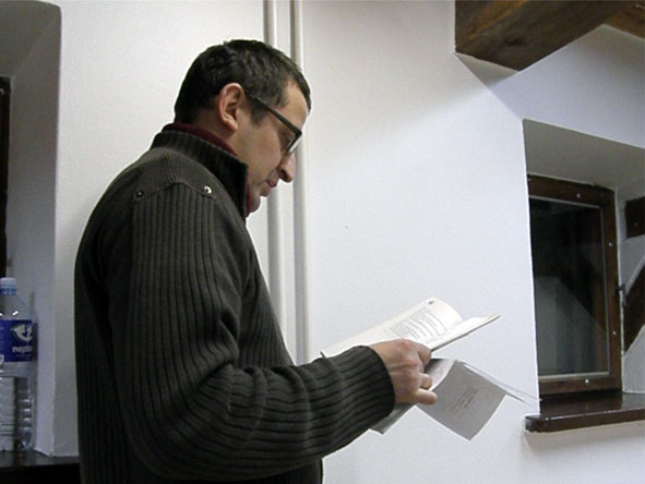 Gytis Norvilas Kultūrų komunikacijų centre 2009-ųjų lapkričio 7 d. Benedikto Januševičiaus nuotrauka