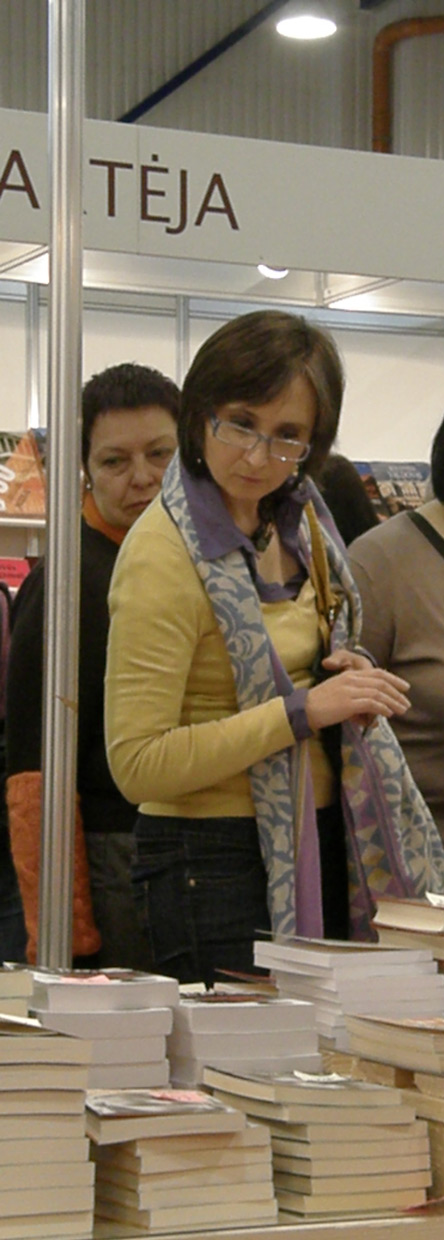 Agnieszka Kosińska Vilniaus knygų mugėje 2011. Benedikto Januševičiaus nuotrauka