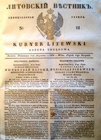 kuryer litewski
